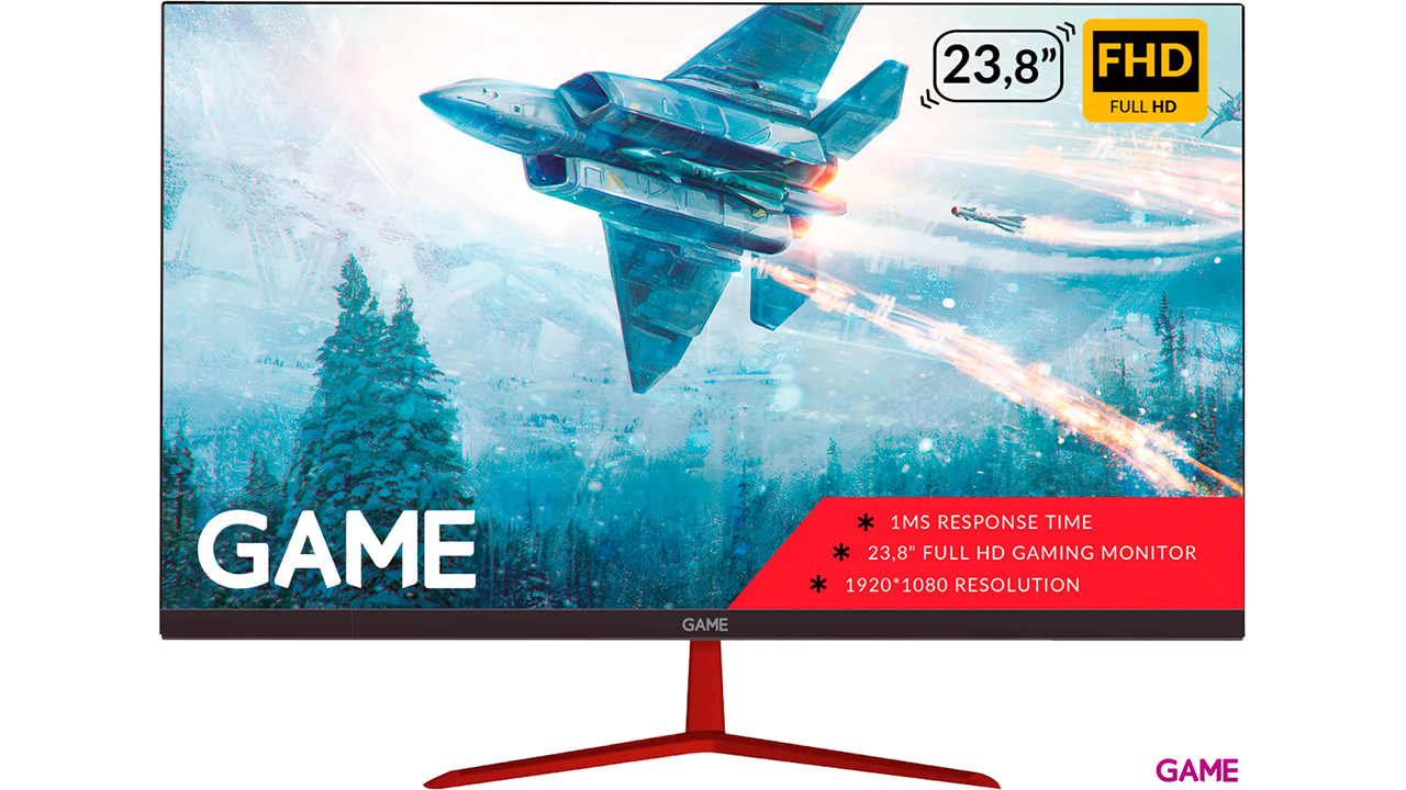 GAME M24E3 24" VA FHD 75Hz con Altavoces - Monitor Gaming-0
