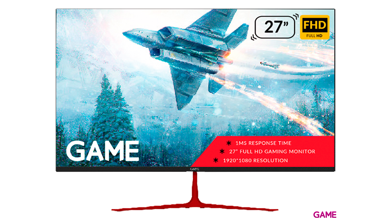 GAME M27E3 27" VA FHD 75Hz con Altavoces - Monitor Gaming-0