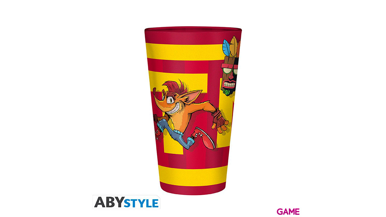 Vaso 400 ml Crash Bandicoot: TNT Crash-1