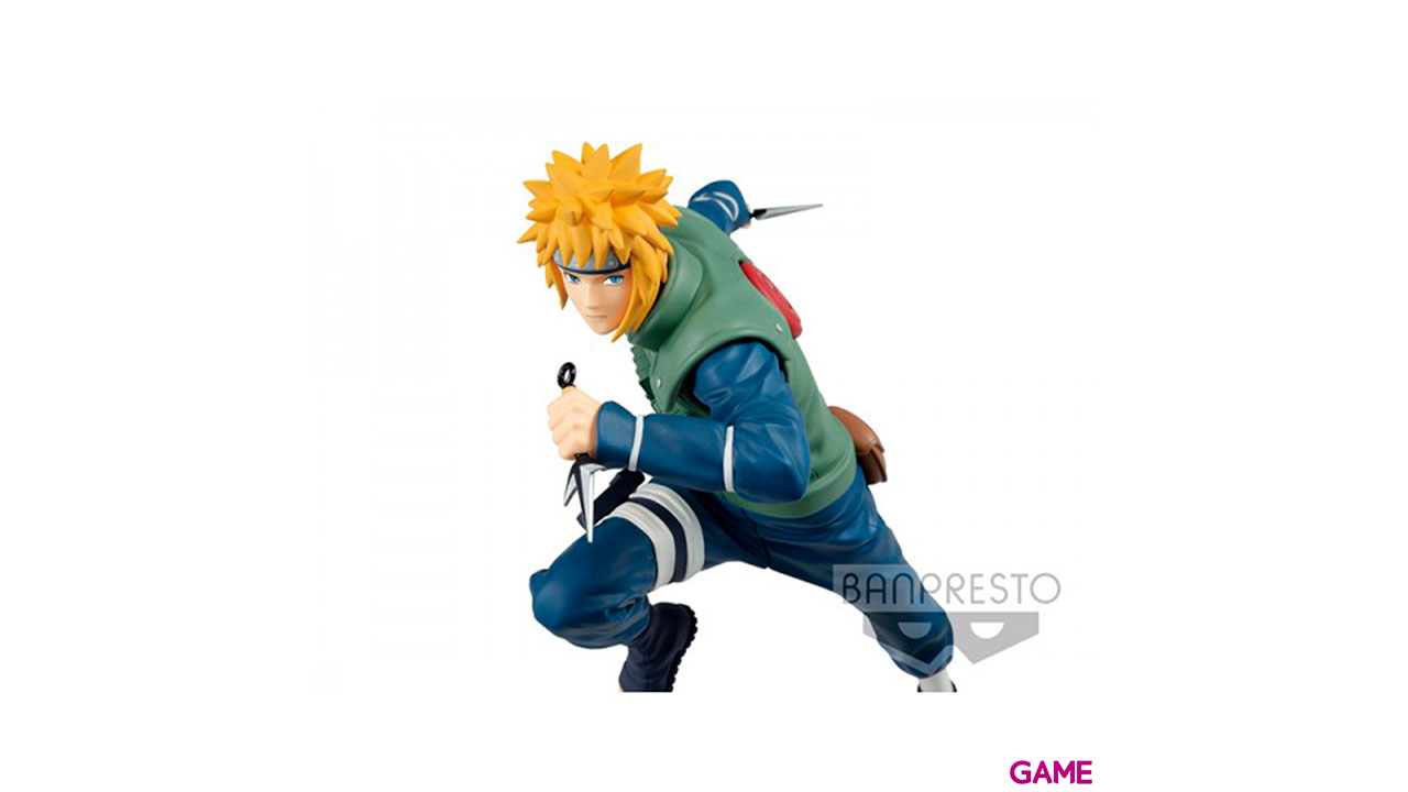 Figura Banpresto Naruto Shippuden: Namikaze Minato Vibration Stars-1