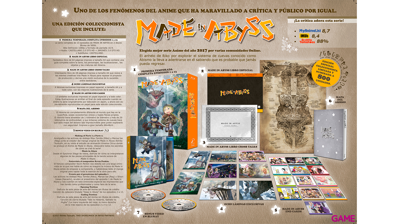 Made In Abyss Edición Coleccionista A4-0