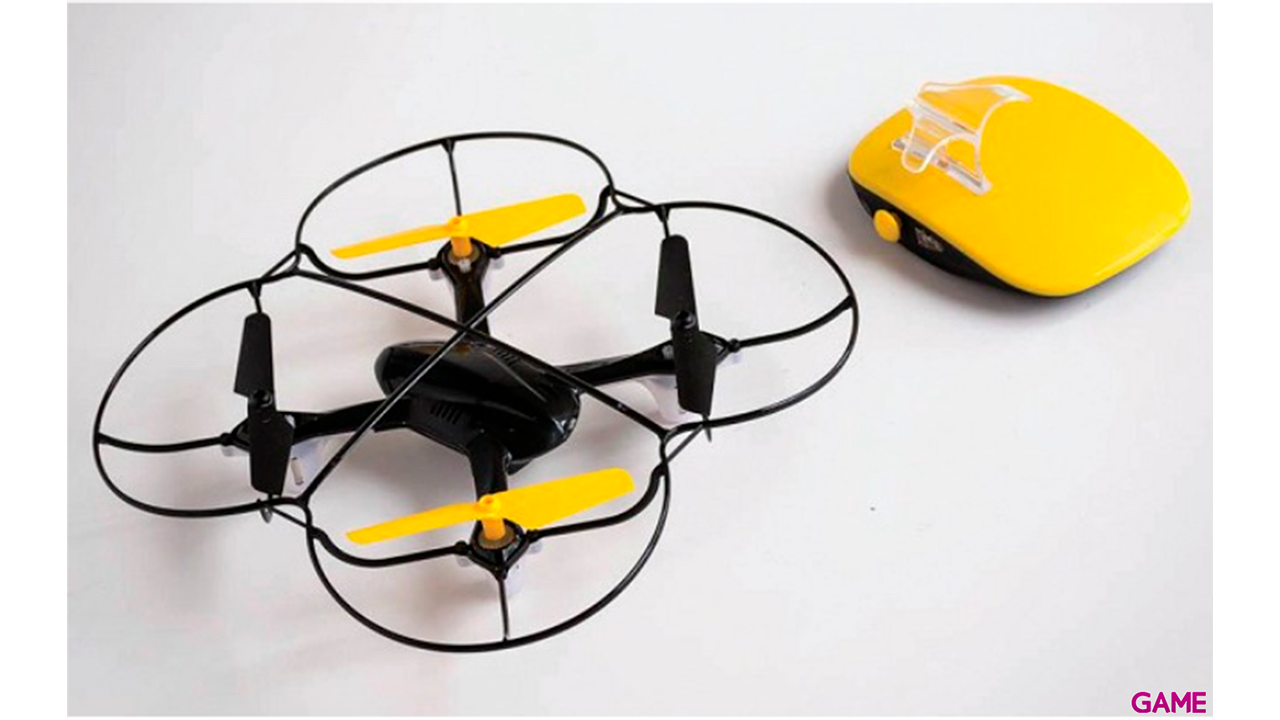 Dron Amarillo Control de Movimiento-1