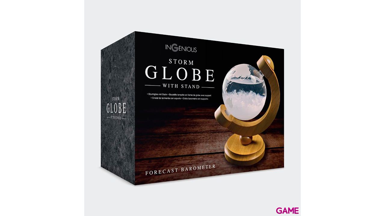 Barómetro Globo Decorativo con Soporte-0