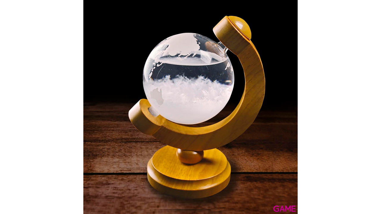 Barómetro Globo Decorativo con Soporte-1