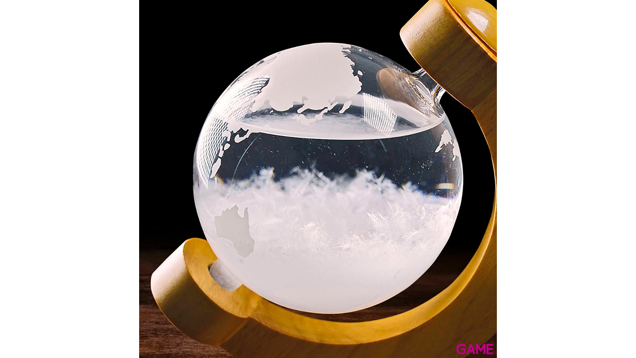 Barómetro Globo Decorativo con Soporte-2