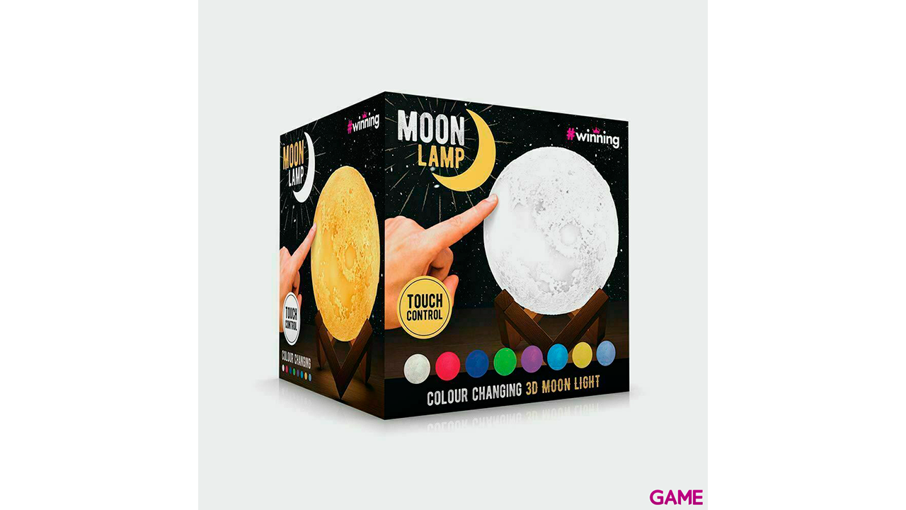 Lámpara de Luna 3D-0