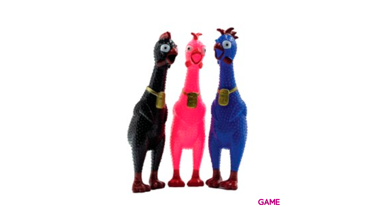 Pollo Graznante de Goma-0