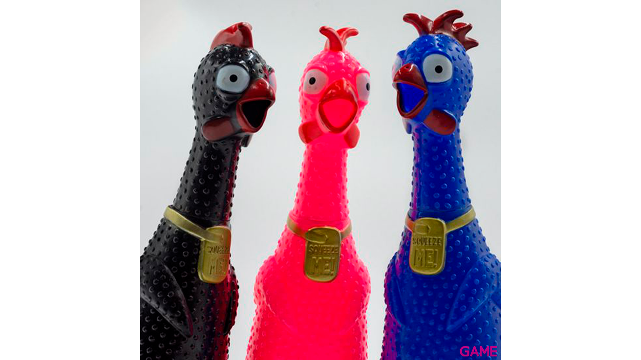 Pollo Graznante de Goma-1