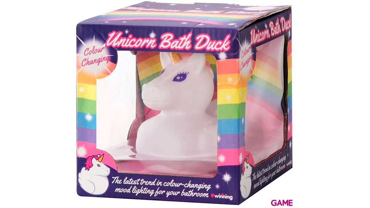 Unicornio Luminoso para Bañera-0