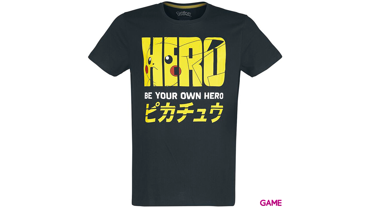 Camiseta Pokemon: Hero Talla XXL-0