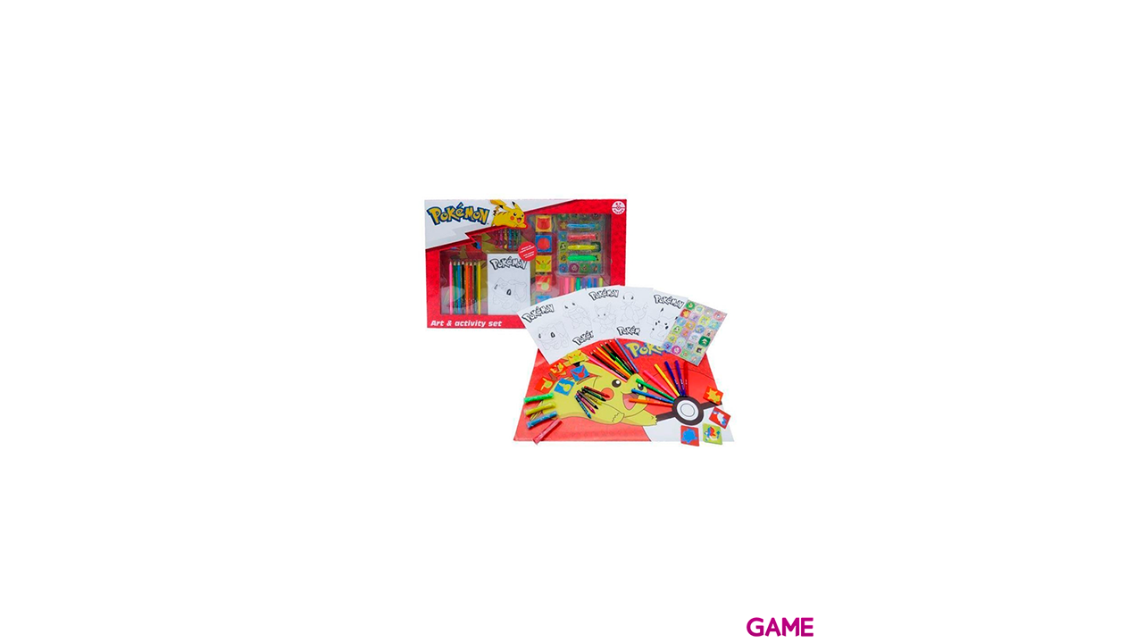 Set de Actividades Pokemon 67pzs-1