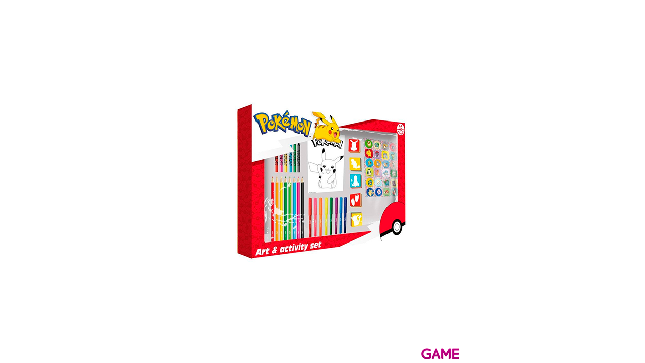 Set de Actividades Pokemon 67pzs-2