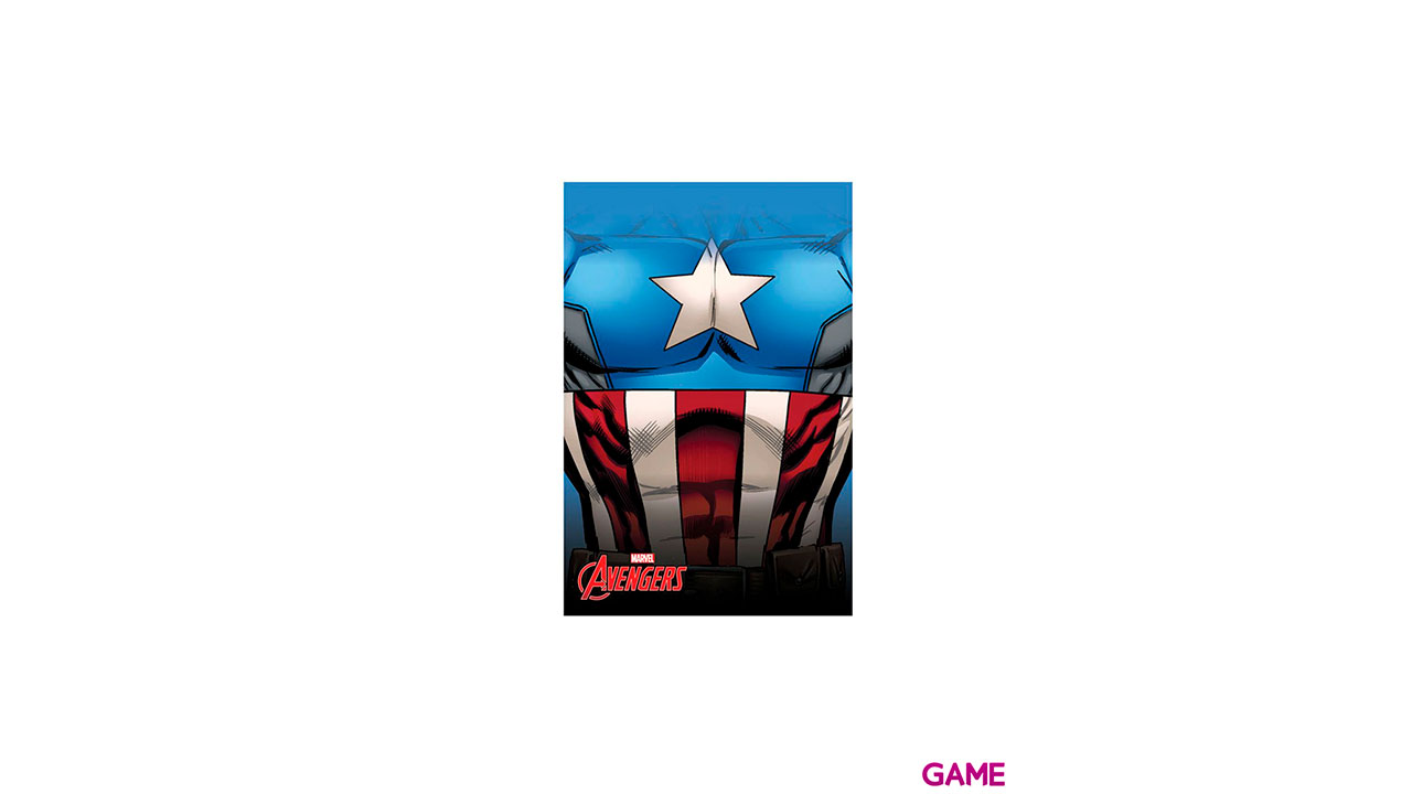 Manta coralina Capitan America Vengadores Marvel-0