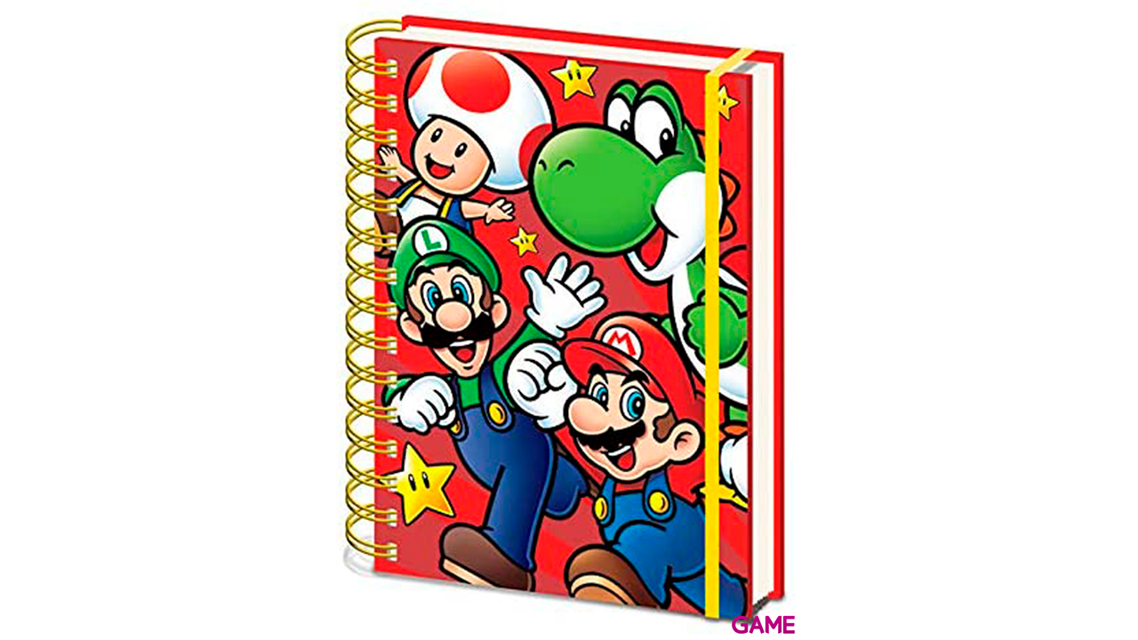 Cuaderno Super Mario A5-0