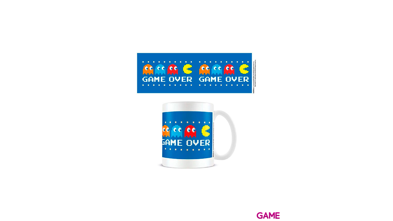 Taza Pac-Man Game Over-0