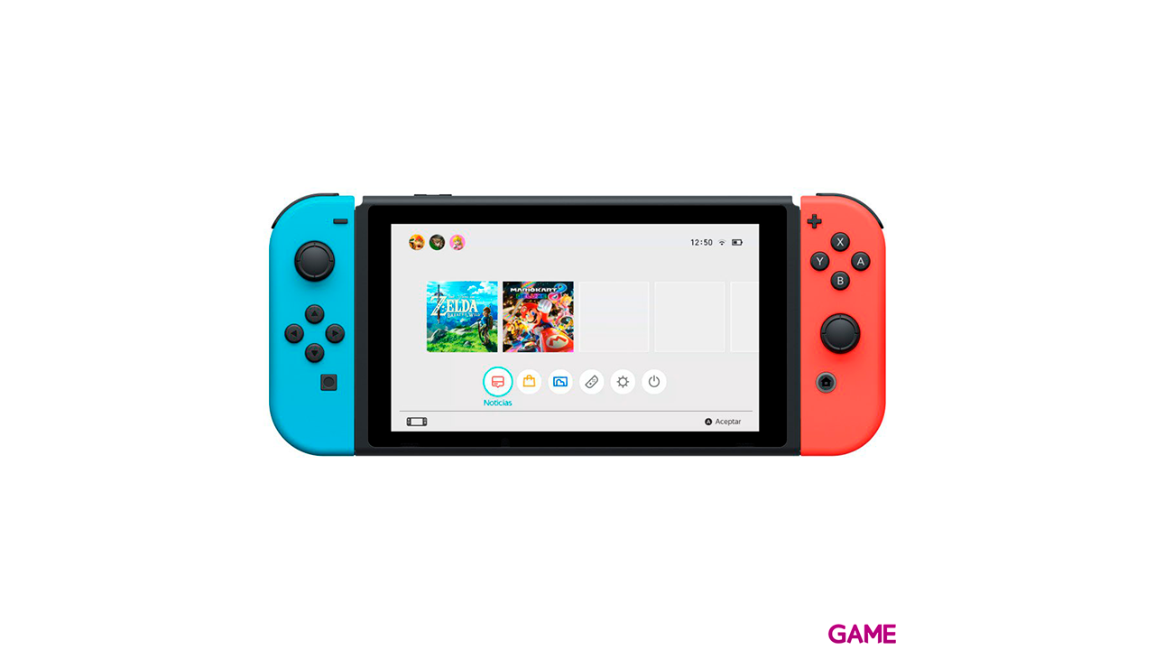 Nintendo Switch Neon + Mario Kart 8 + 3 Meses Switch Online-2
