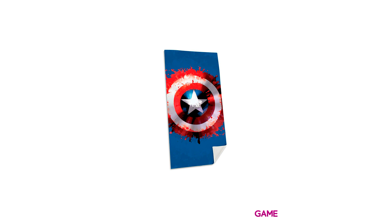 Toalla Marvel: Capitán América Algodón-0