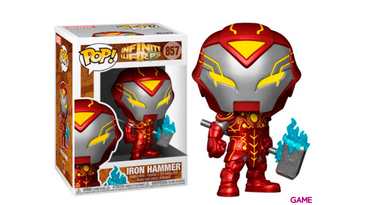 Figura POP Marvel Infinity Warps Iron Hammer-0