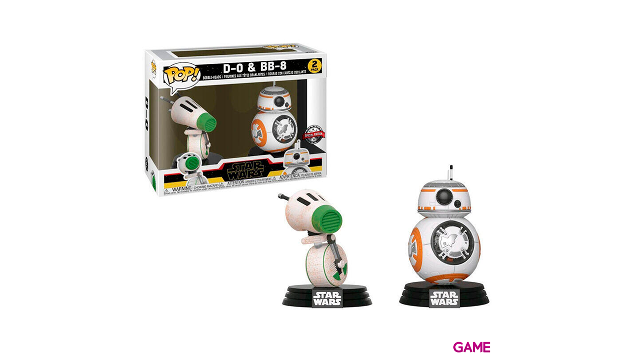 Set 2 figuras POP Star Wars D-O and BB-8 Exclusive-0