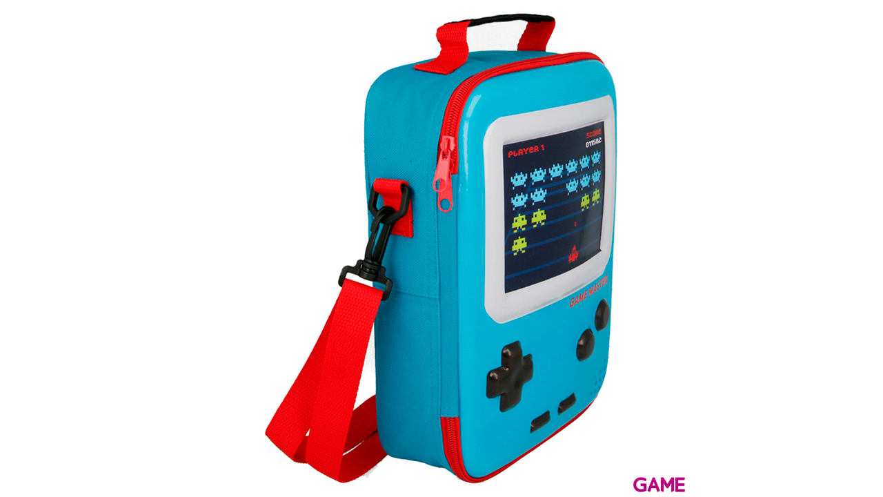 Bolsa bandolera portameriendas game master console-1