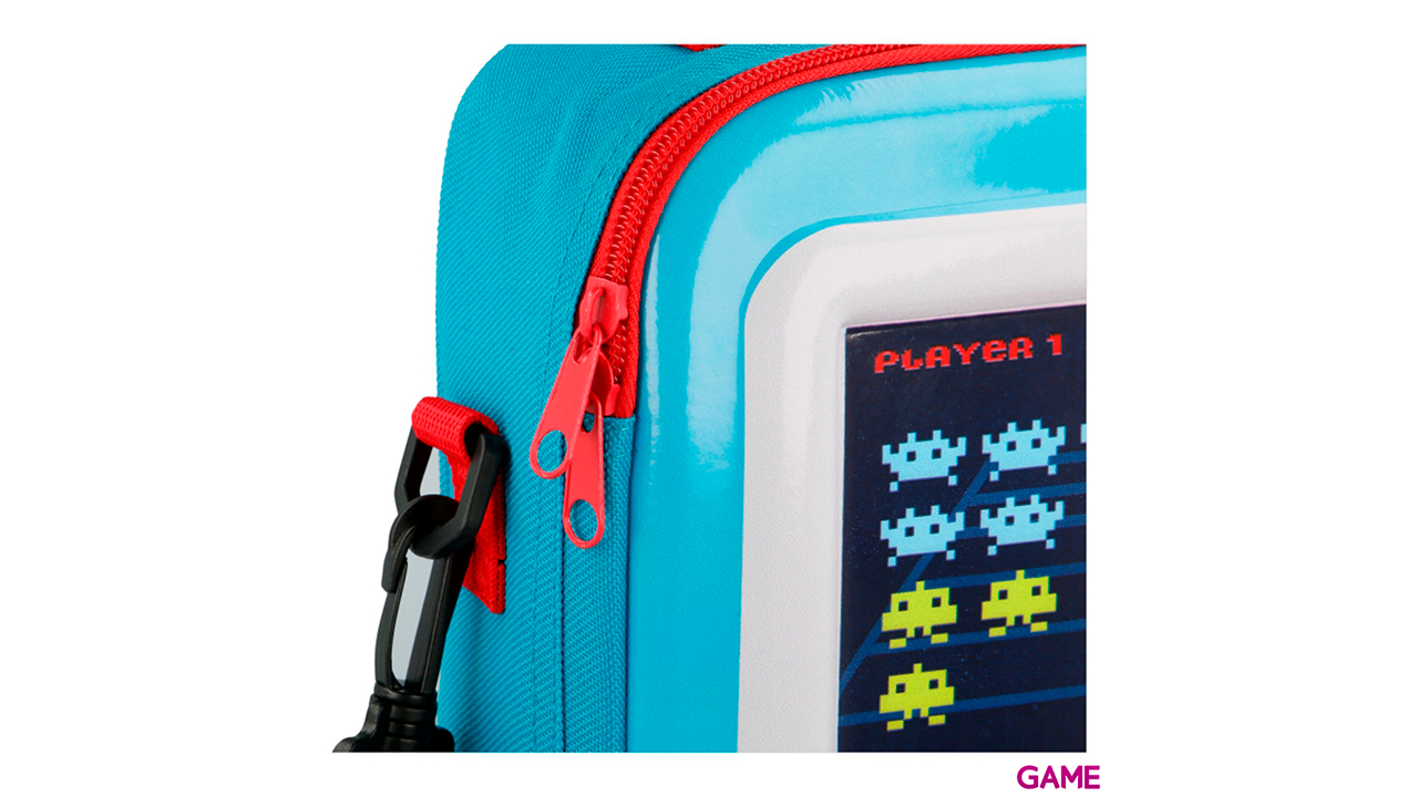 Bolsa bandolera portameriendas game master console-3