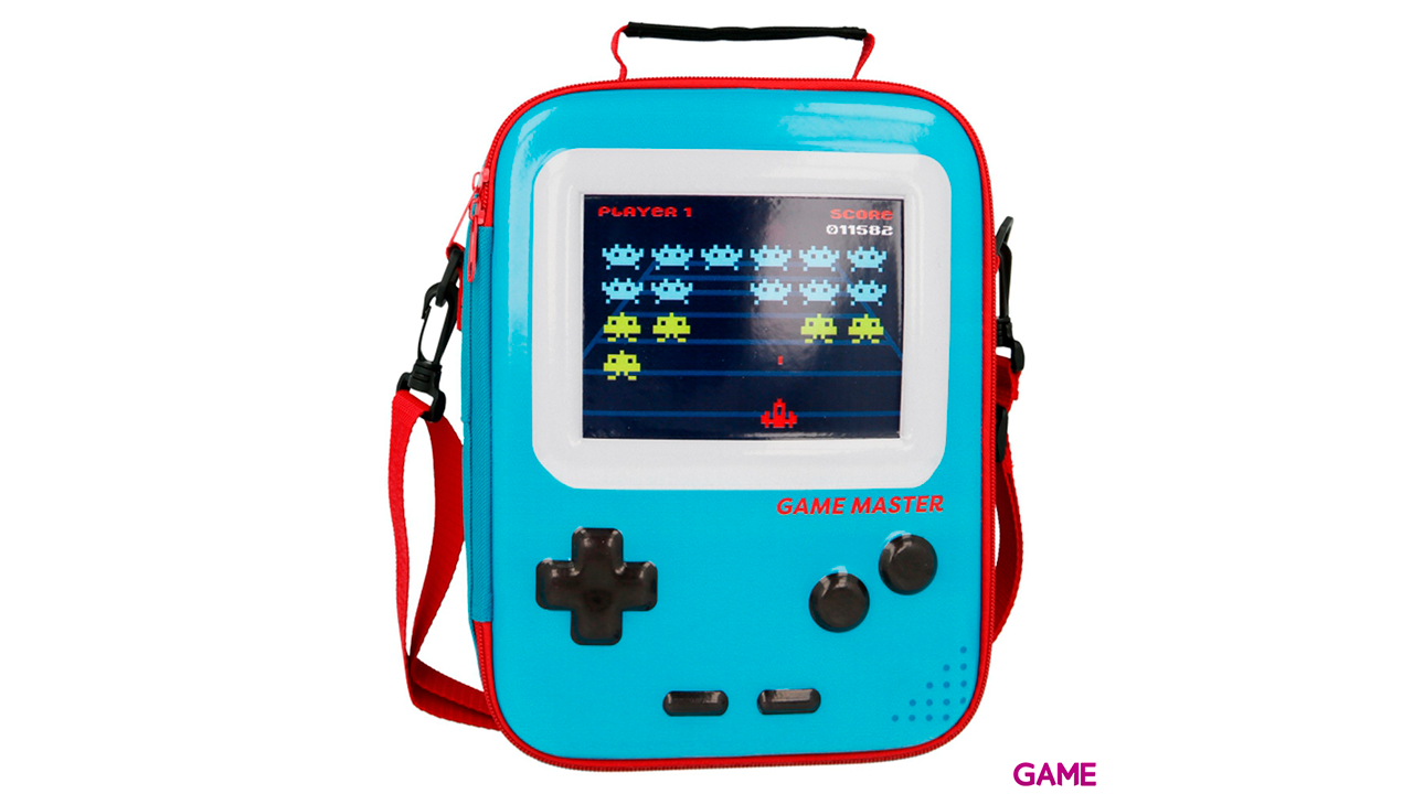 Bolsa bandolera portameriendas game master console-4