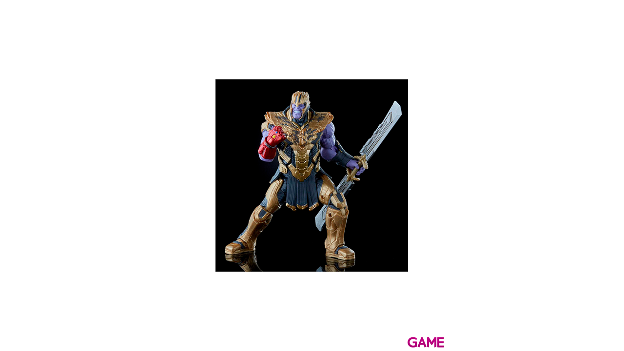 Set 2 figuras Iron Man Mark LXXXV y Thanos Vengadores Avengers The Infinity Saga Marvel 15cm-2