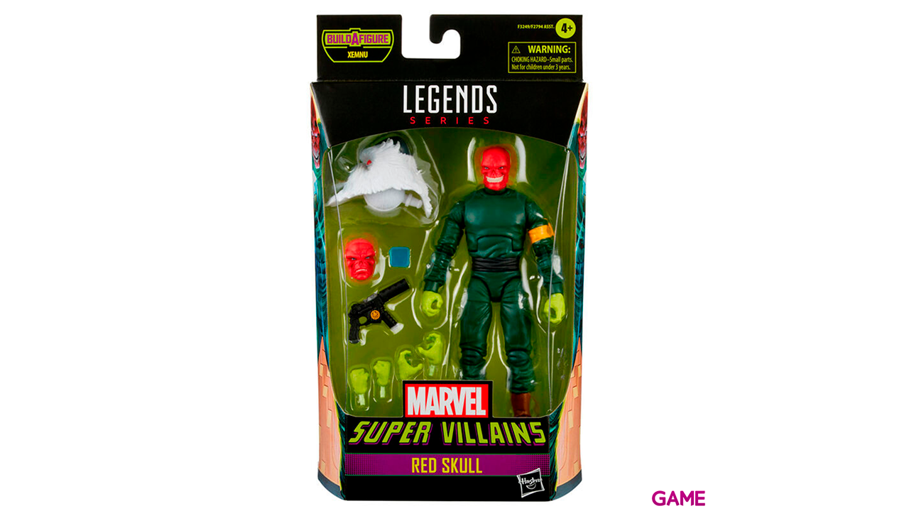 Figura Red Skull Marvel Legends 15cm-3