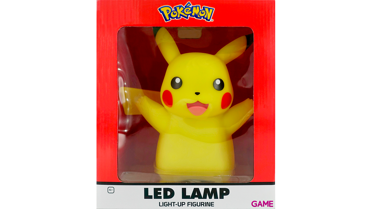 Lámpara Pokemon: Pikachu Feliz 25cm-3