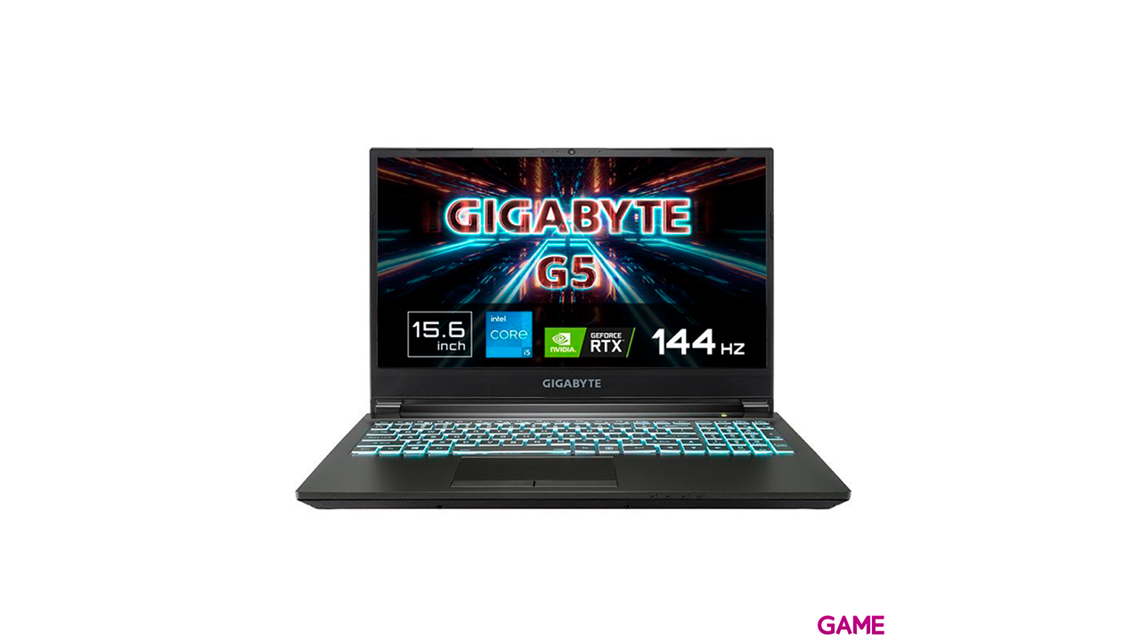 Gigabyte G5 GD-51ES123SD - i5 11400H - RTX 3050 - 16GB - 512GB SSD - 15.6" FHD 144Hz - FreeDos - Ordenador Portátil Gaming-0