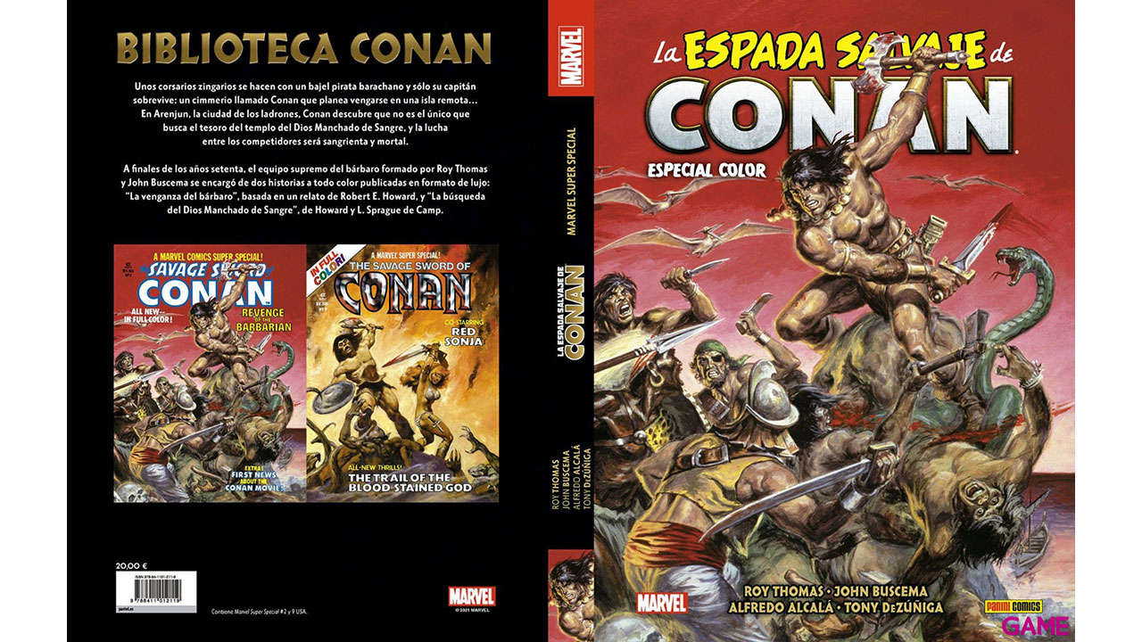 La Espada Salvaje de Conan. Especial Color: Marvel Comics Super Special-0