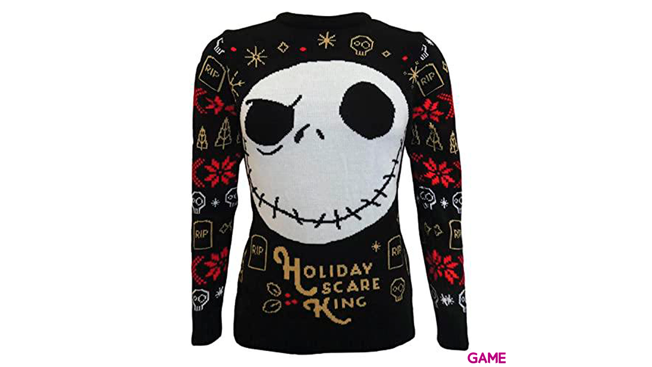 Jersey Pesadilla Antes de Navidad: Rey del Miedo Navideño Talla XL-0