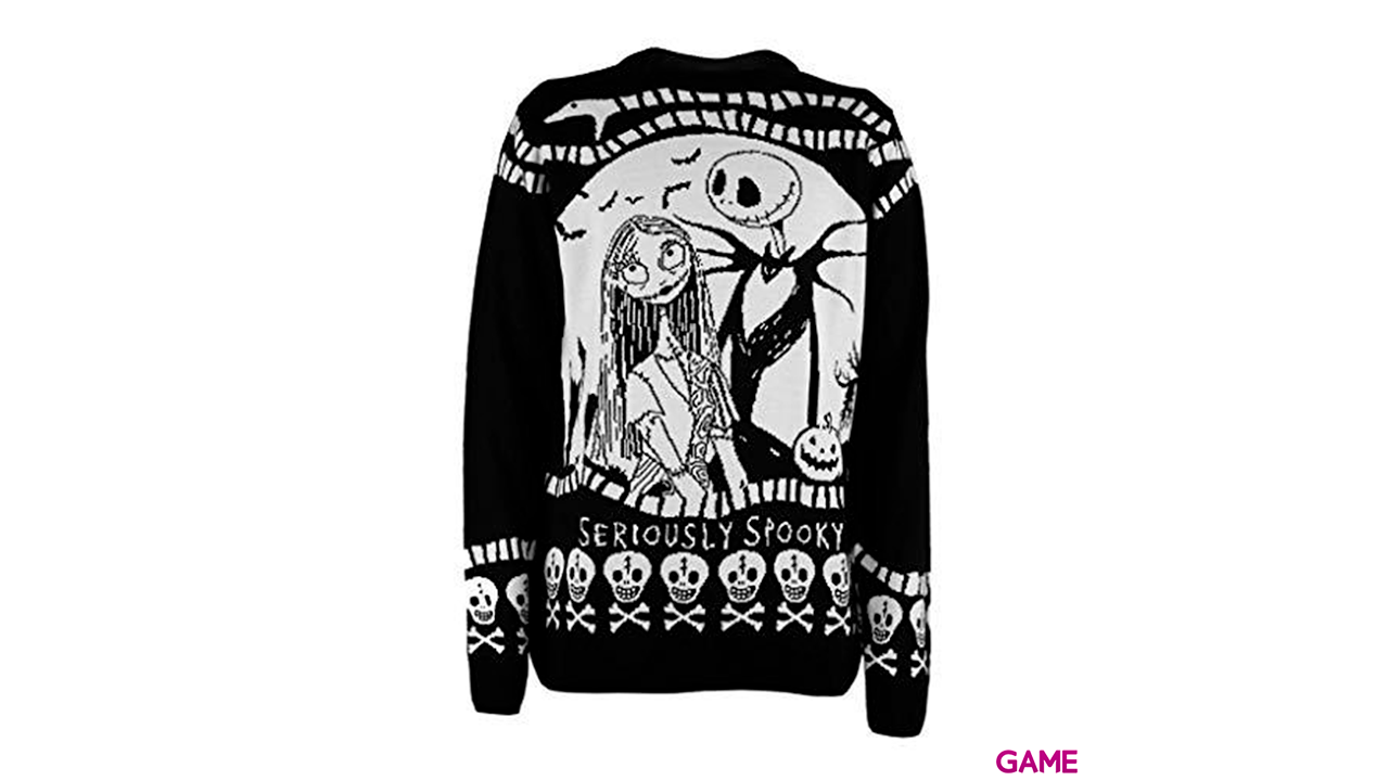 Jersey Pesadilla Antes de Navidad: Seriamente Espeluznante Talla L-0