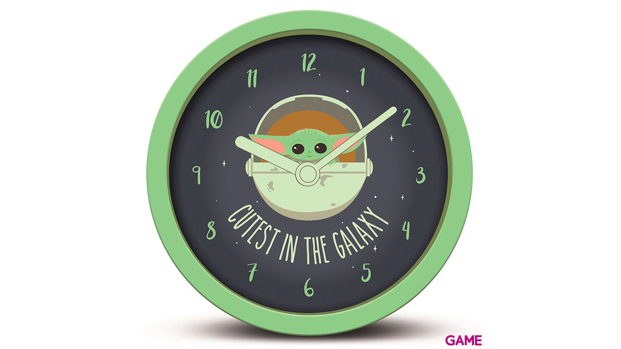 Reloj de Sobremesa Star Wars: The Mandalorian Cutest in the Galaxy-0