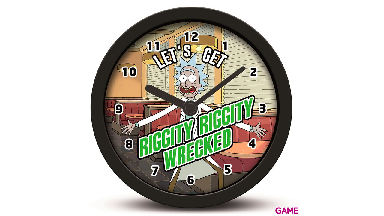 Reloj Despertador Rick And Morty Wrecked-0
