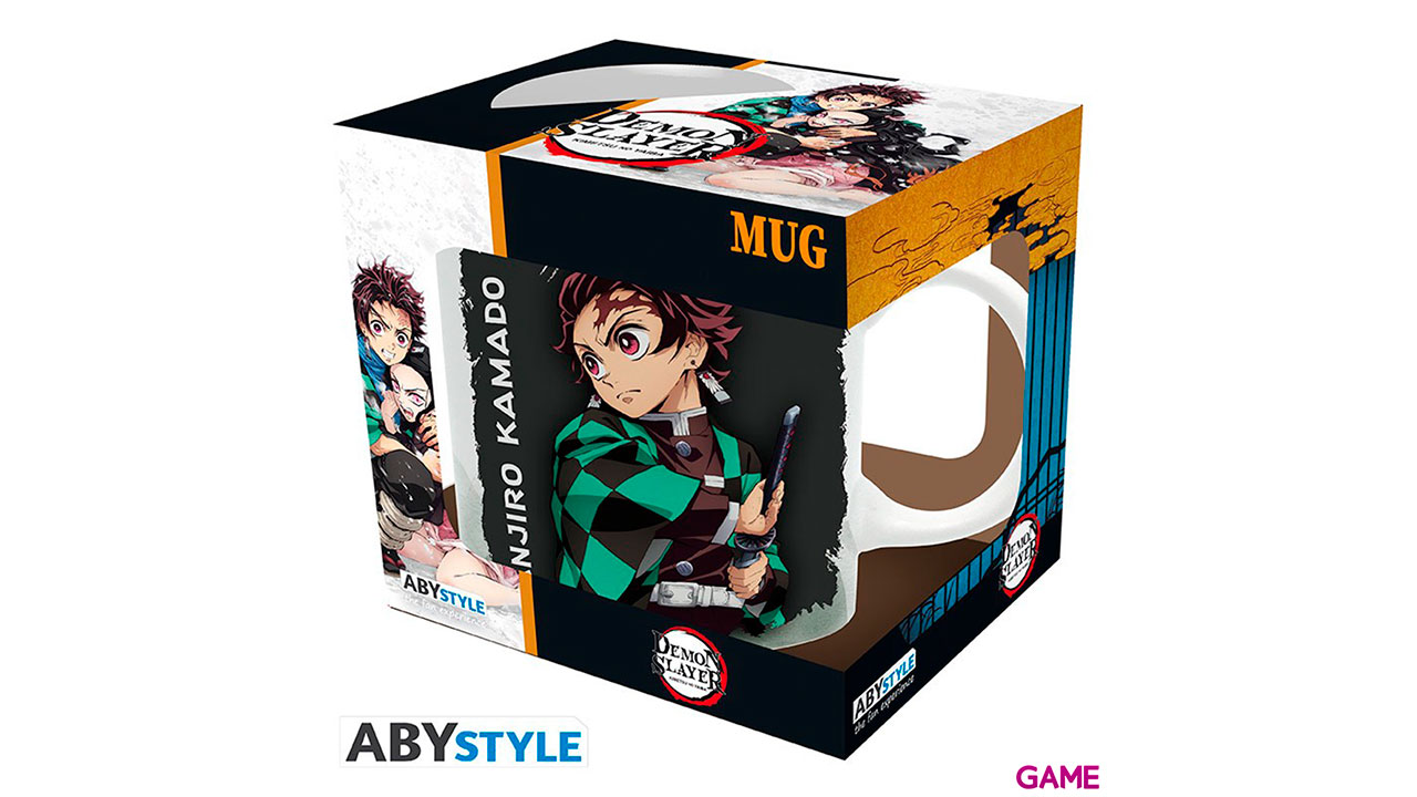 Taza 320 ml Demon Slayer: Tanjiro Subli-3