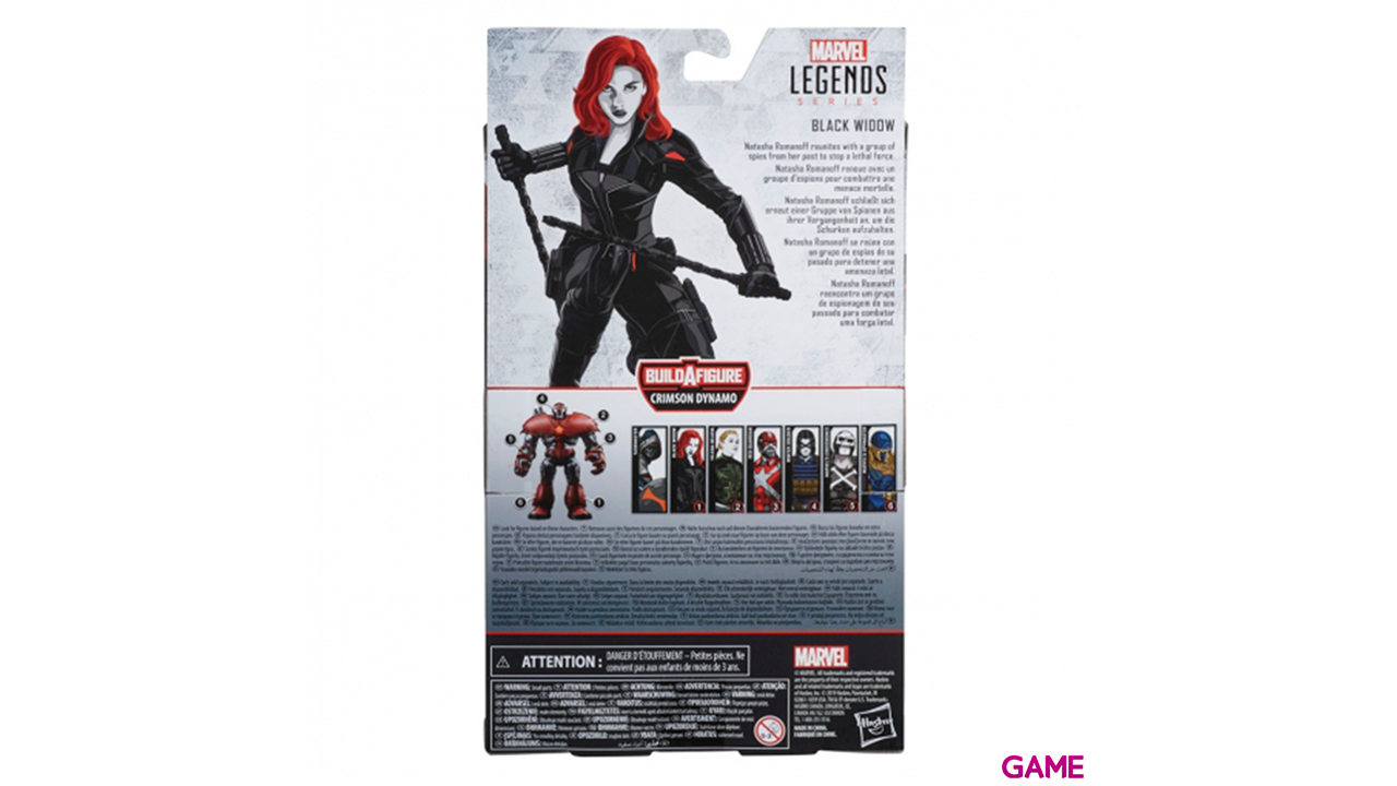 Figura de Acción Marvel: Viuda Negra 15cm-2