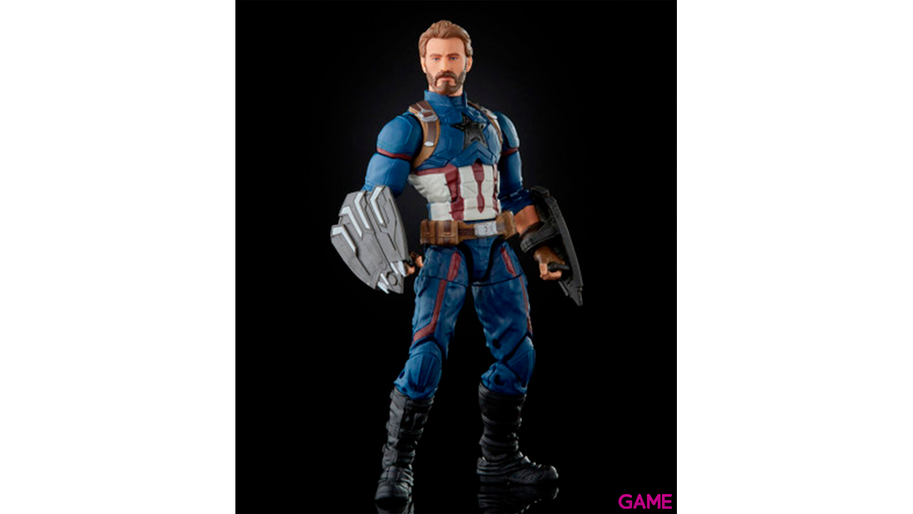 Figura Capitan America Marvel Legends 15cm-2