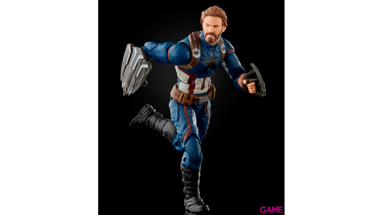 Figura Capitan America Marvel Legends 15cm-3