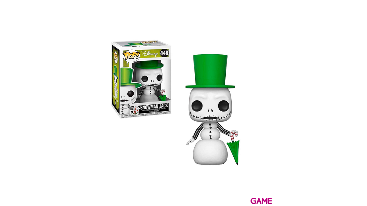 Figura POP Pesadilla Antes de Navidad: Jack Skeleton Muñeco de Nieve-1