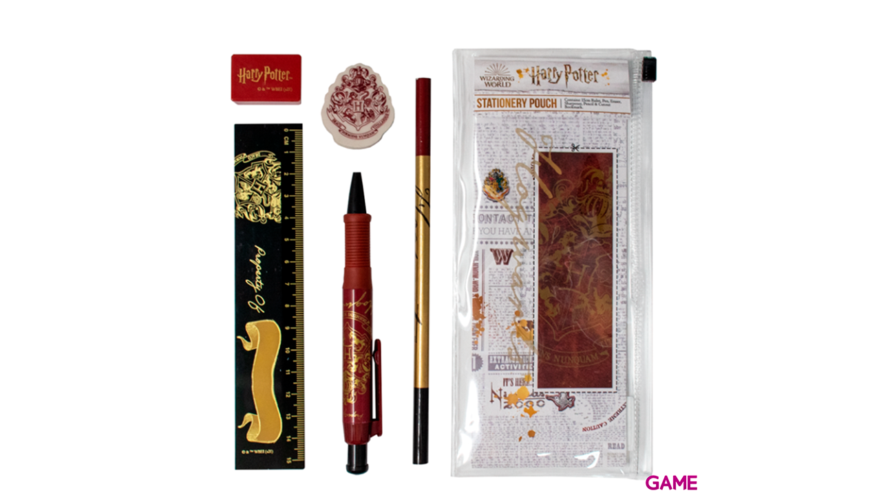 Set papeleria Hogwarts Harry Potter-1