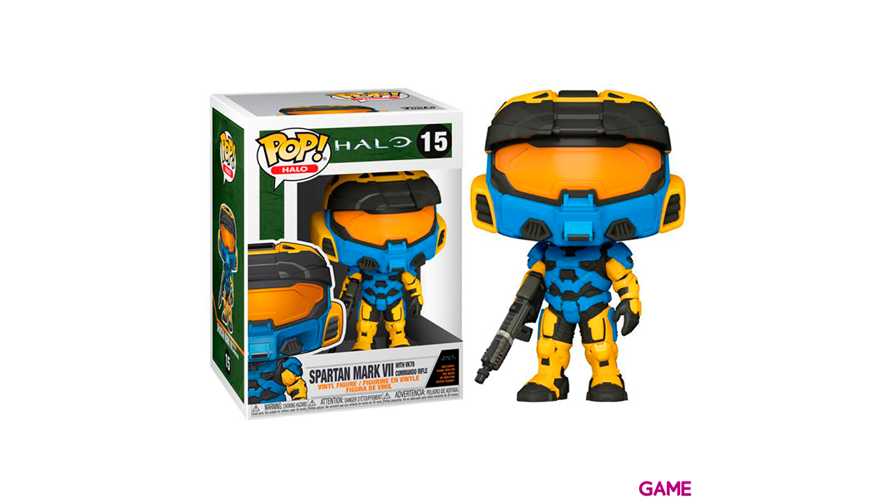 Figura POP Halo Infinite Mark VII with Commando Rifle Funko Deco-0