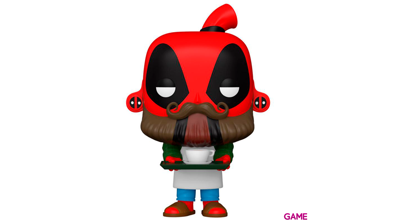 Figura POP Marvel Deadpool 30th Coffee Barista-1
