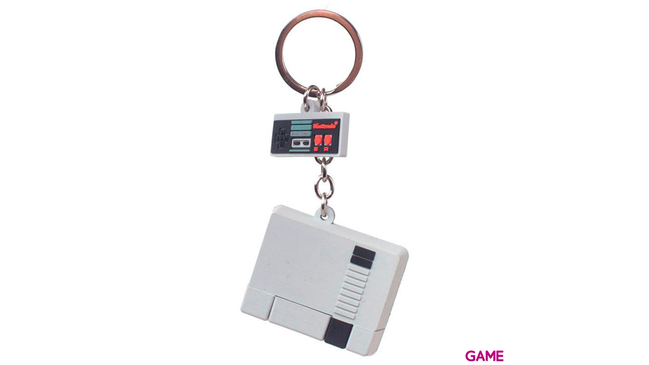 Llavero de Goma Nintendo NES 3D-0