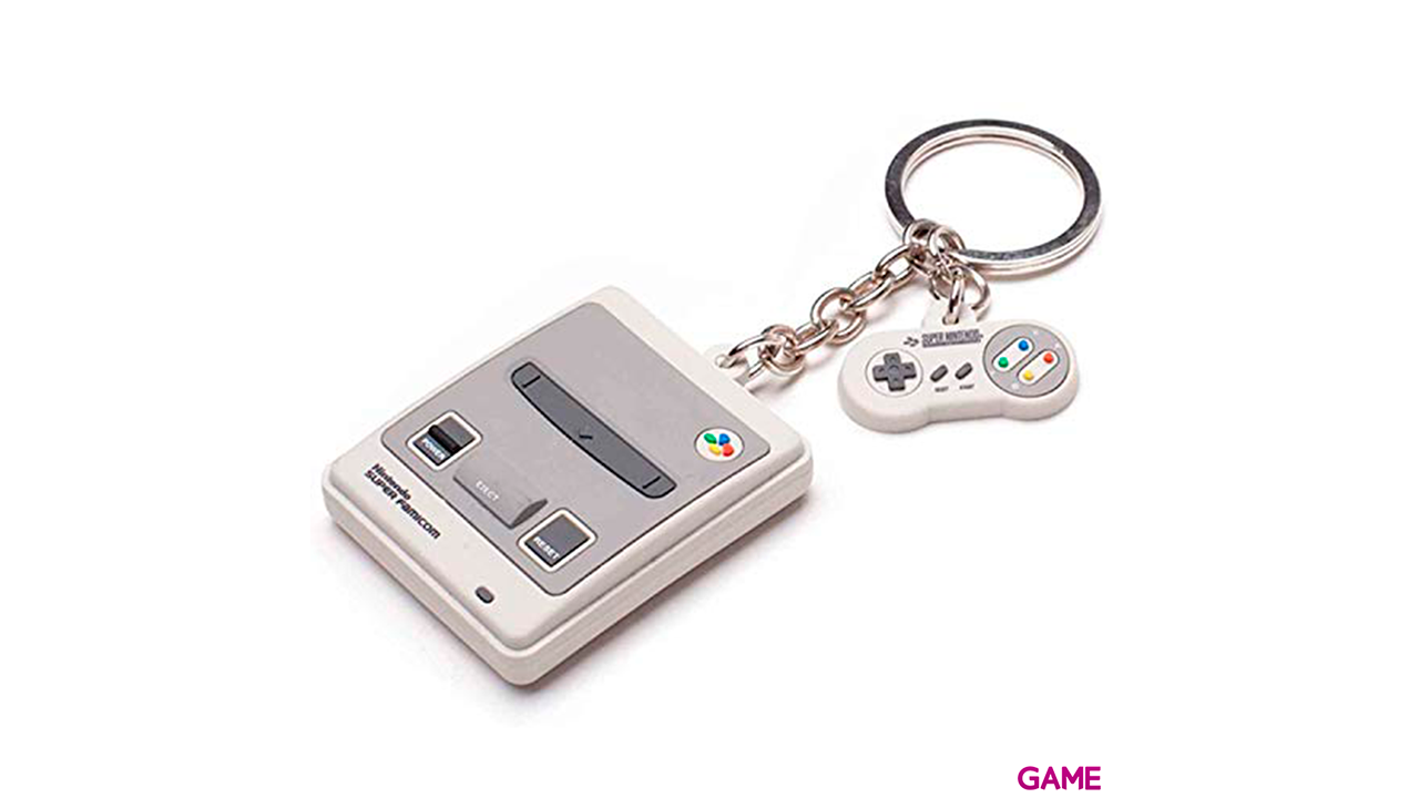 Llavero de Goma SNES 3D-0