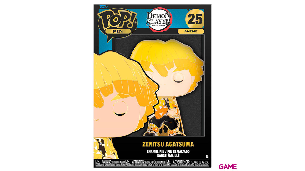 Pin Funko POP! Demon Slayer: Zanitsu Agatsuma-1