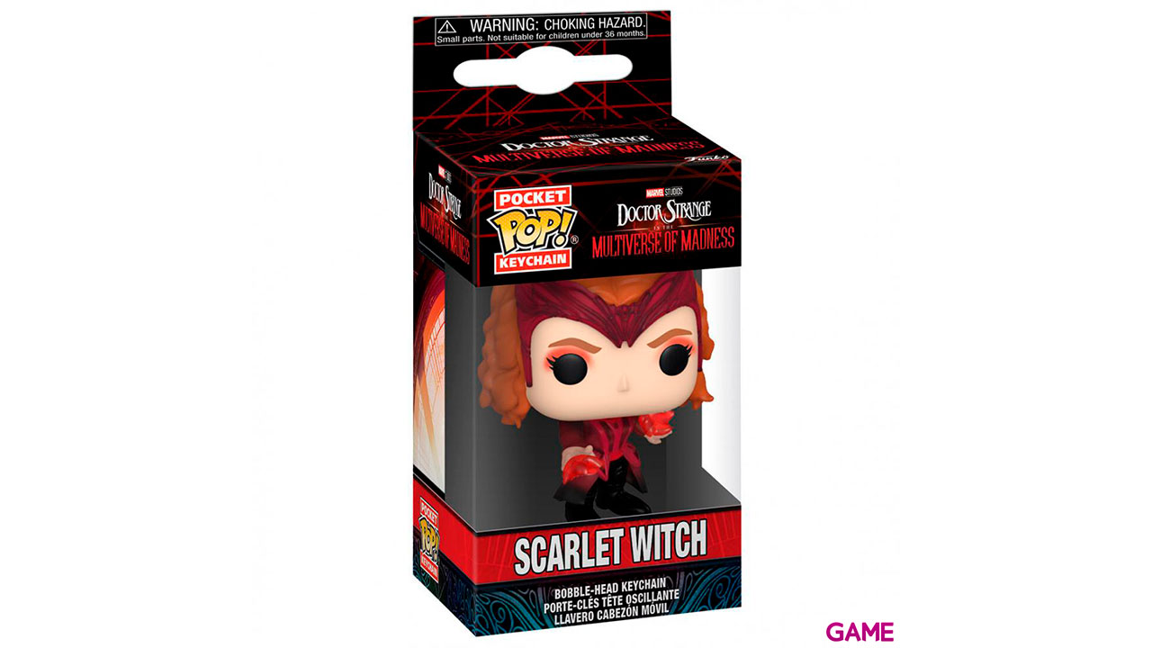 Llavero Pocket POP Marvel Doctor Strange Scarlett Witch-2