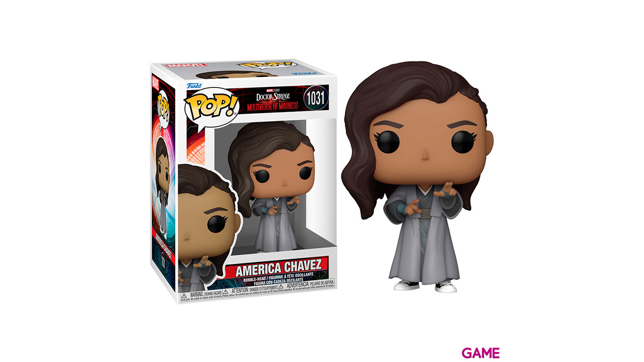 Figura POP Marvel Doctor Strange America Chavez-0