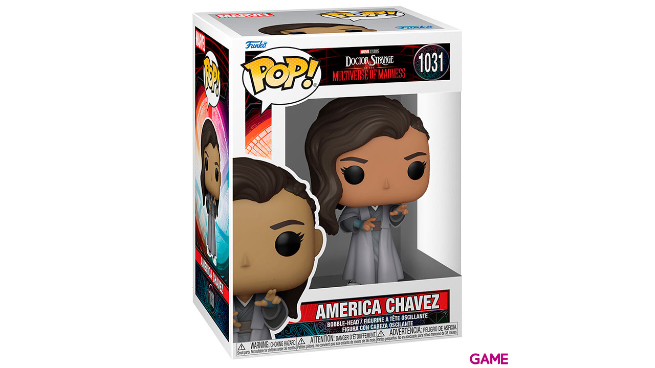 Figura POP Marvel Doctor Strange America Chavez-2