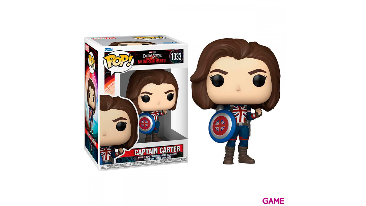 Figura POP Marvel Doctor Strange Capitana Carter-0